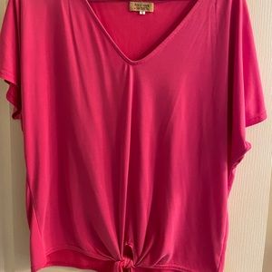 Hot pink pinko top